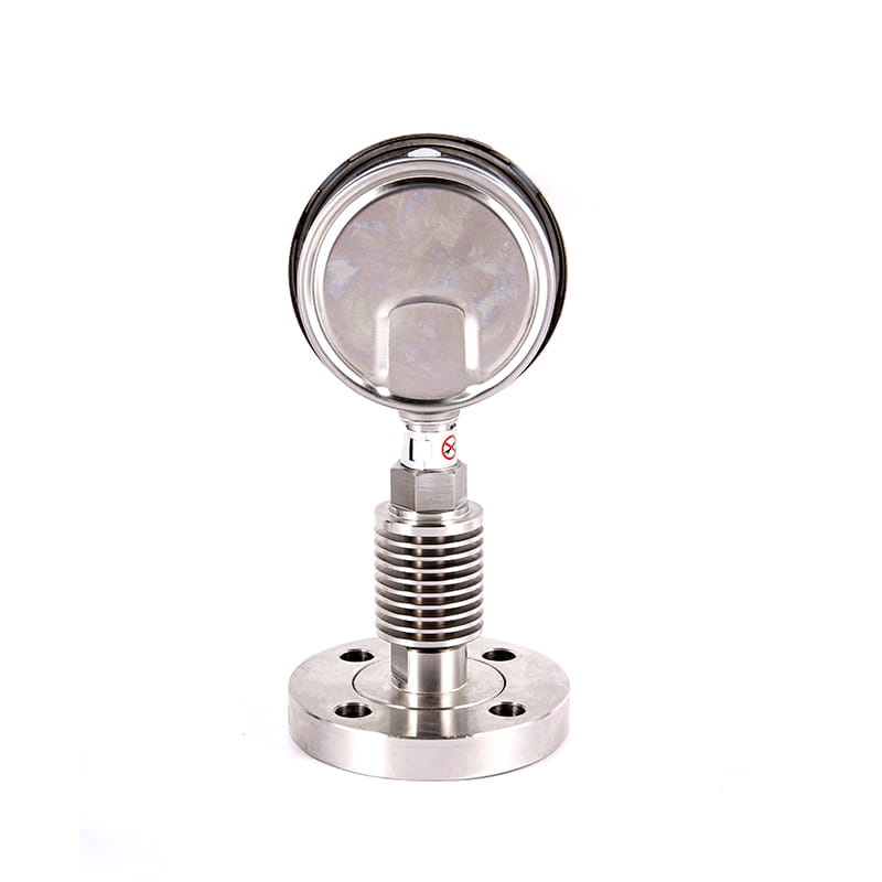 Série Y-M Todos os medidores de pressão de diafragma estéril de aço inoxidável Série Y-M Todos os medidores de pressão de diafragma estéril de aço inoxidável